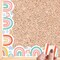 Big Dot of Happiness Pastel Boho Rainbow - Scalloped Classroom Decor - Bulletin Board Borders - 51 Feet